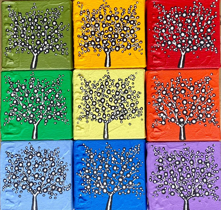 Colorful trees