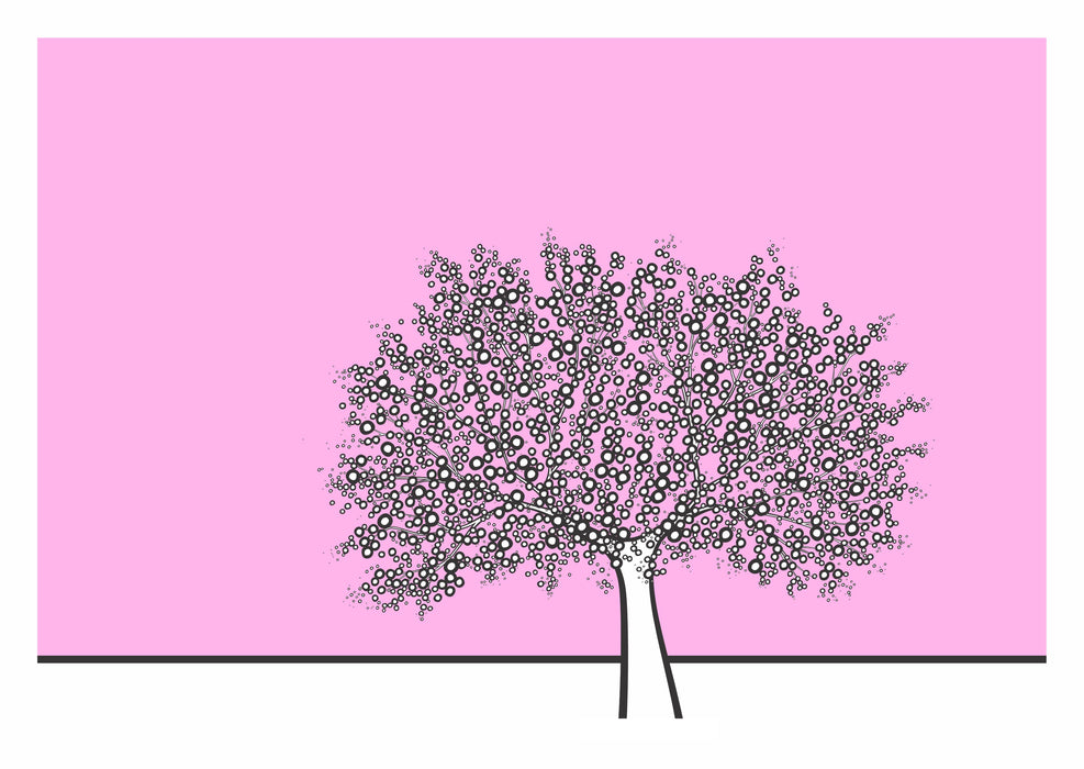 Mein ultramarinblauer Baum